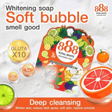 888 Total White 10X Whitening Soap - 80g - Pinoyhyper