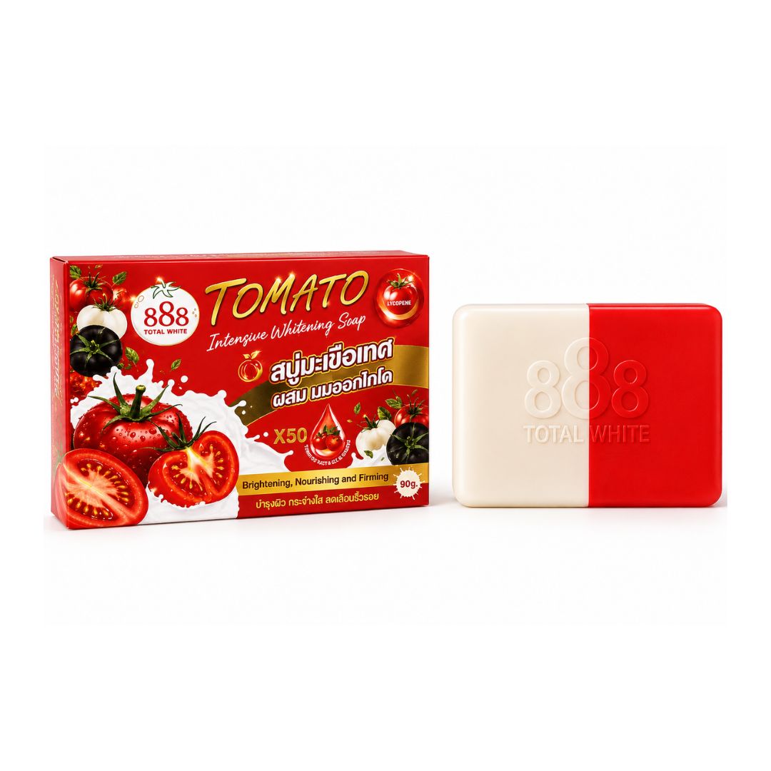 888 Total White Tomato Intensive Brightening Soap - 90g