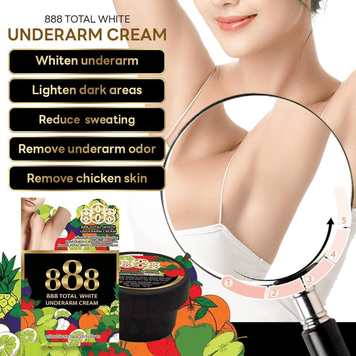 888 Total White Underarm Cream - Pinoyhyper