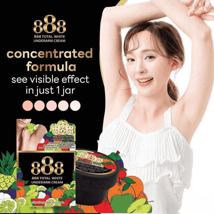 888 Total White Underarm Cream - Pinoyhyper