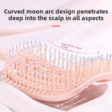 Pink Key Beauty Tools Tangle Comb & Bow Hair Band - PT2291