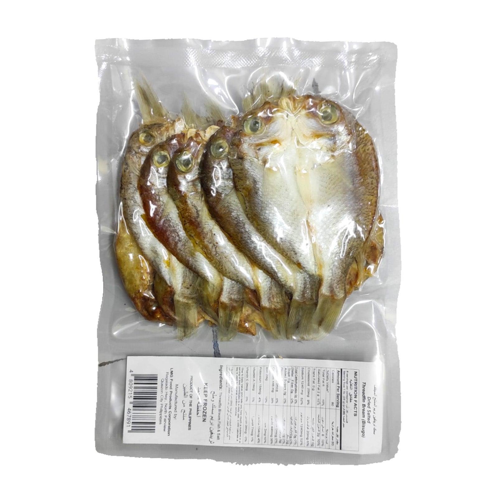 Philfoods Dried Salted Threadfin Bream (Bisugo) - 227g