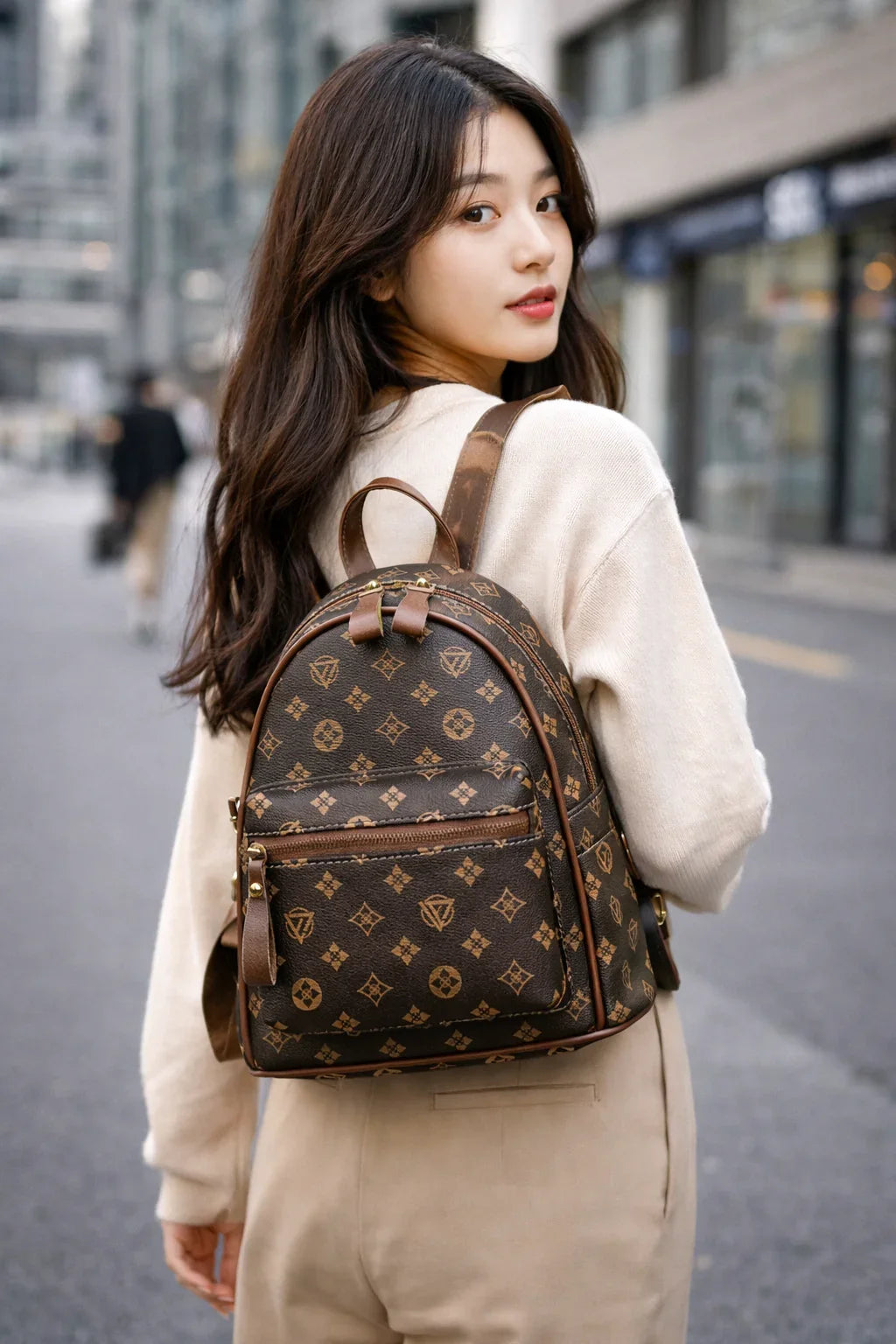 High Quality Women's Stylish Travel Backpack - RD233#