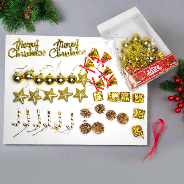 Christmas Decoration Kit Gold - 0626