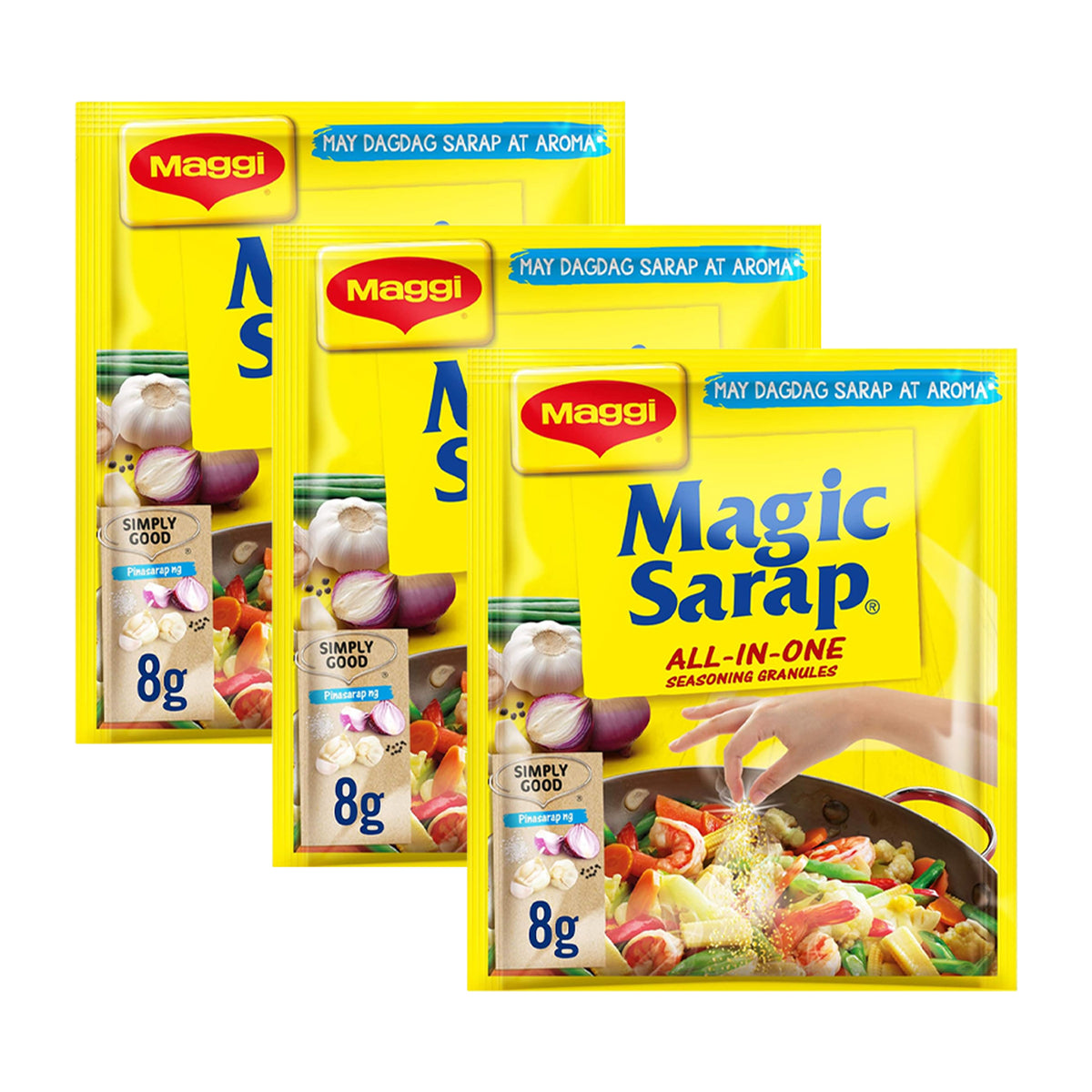 Maggi Magic Sarap - 3Pcs x 8g (Offer)