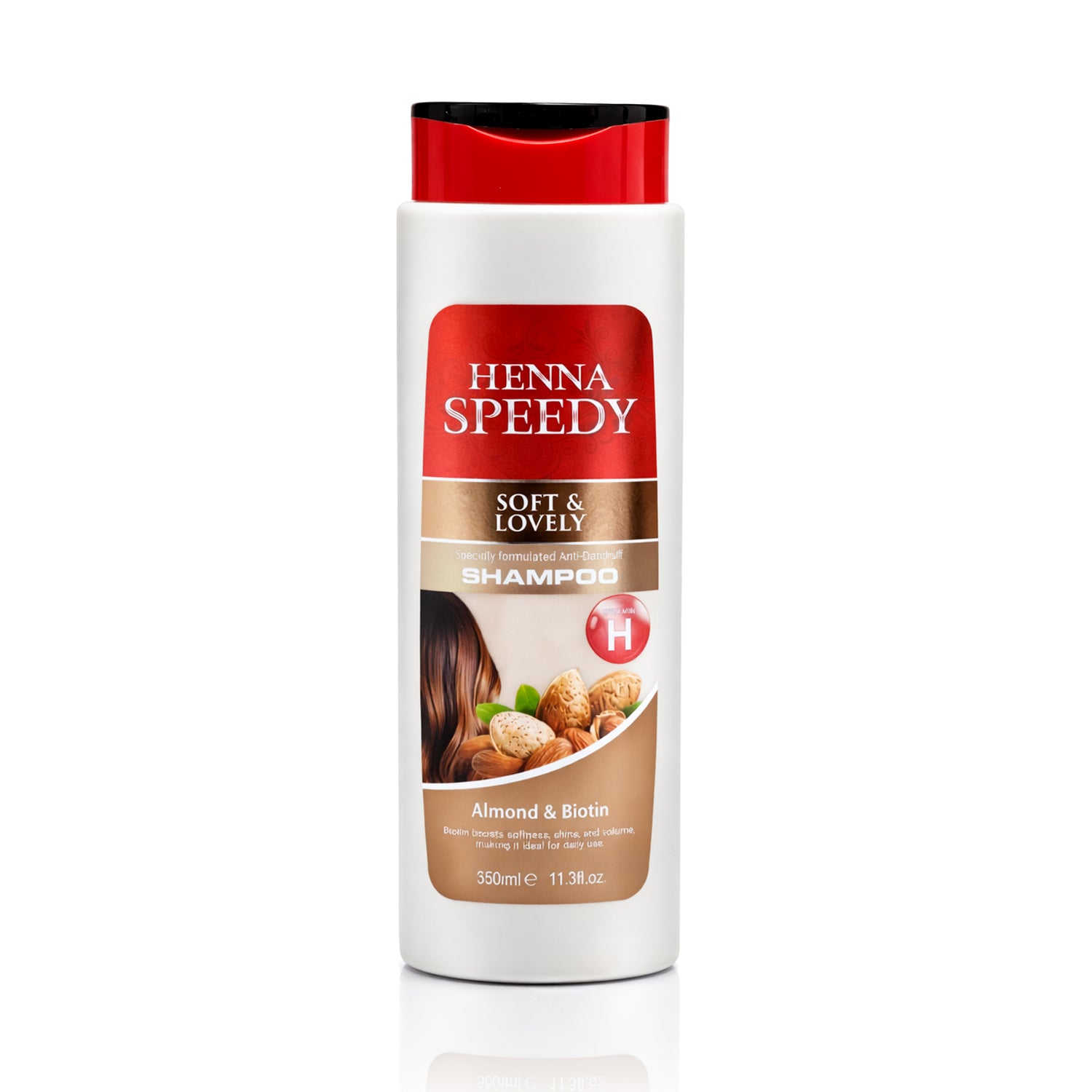 Henna Speedy Soft & Lovely Almond Shampoo - 350ml