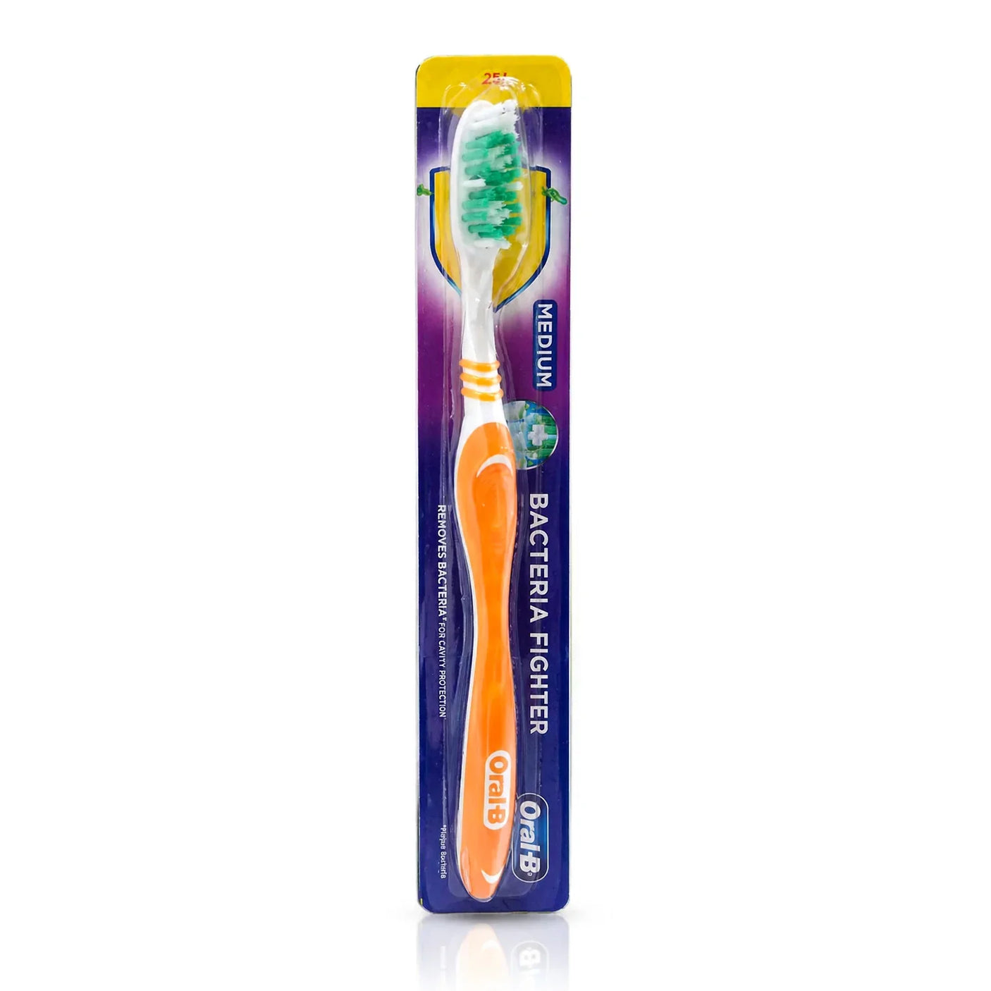 Oral B Toothbrush Bacteria Fighter - Medium