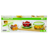 Glass Preservation Storage Box 3 Pcs