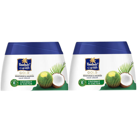 Parachute Gold Hair Cream with Coconut & Cactus - 140ml (1+1) Offer