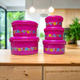Multi Purpose Kitchen Storage Container - 5 Pcs