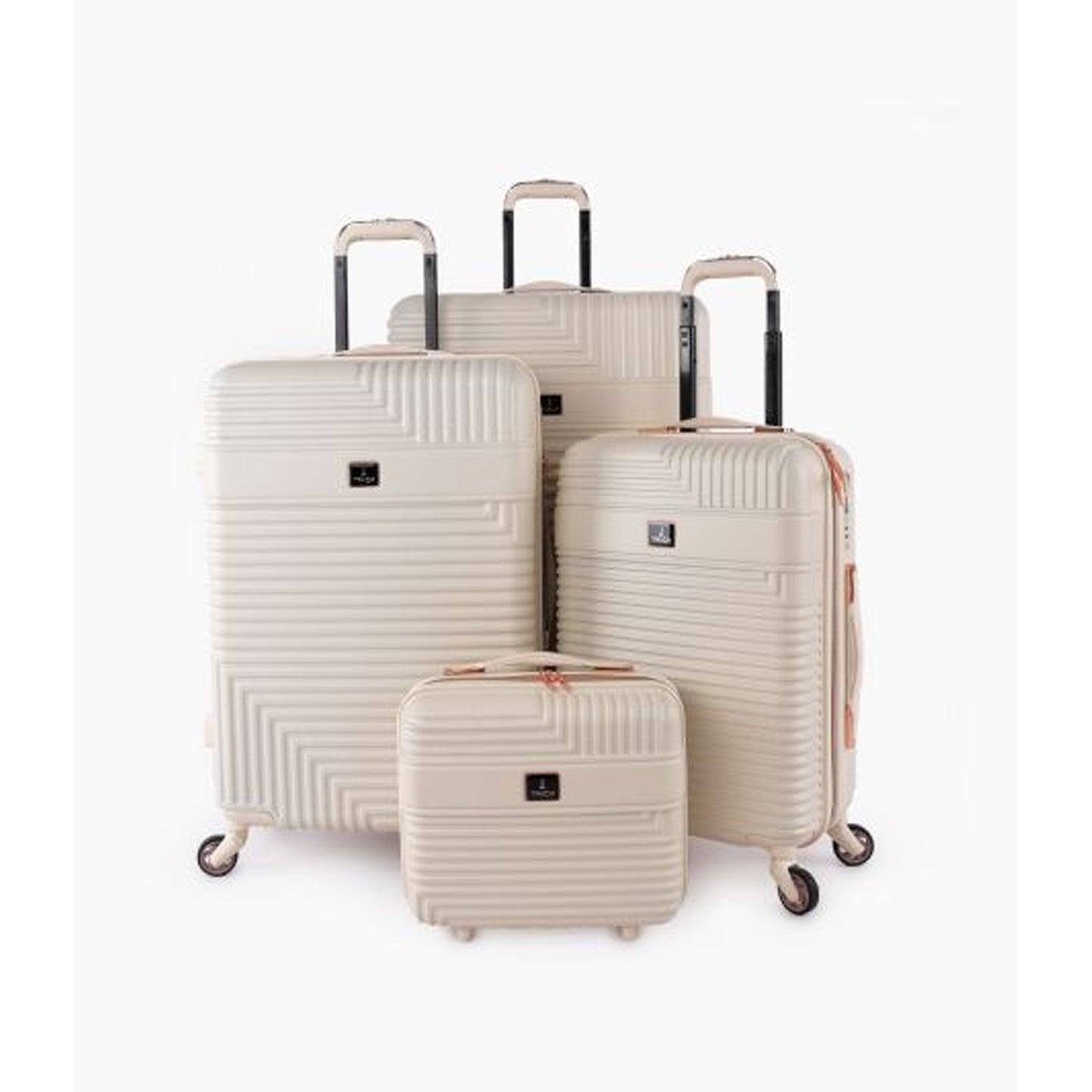 Luggage Bag 14 Inch Cabin Size Luggage Trolly - Peach