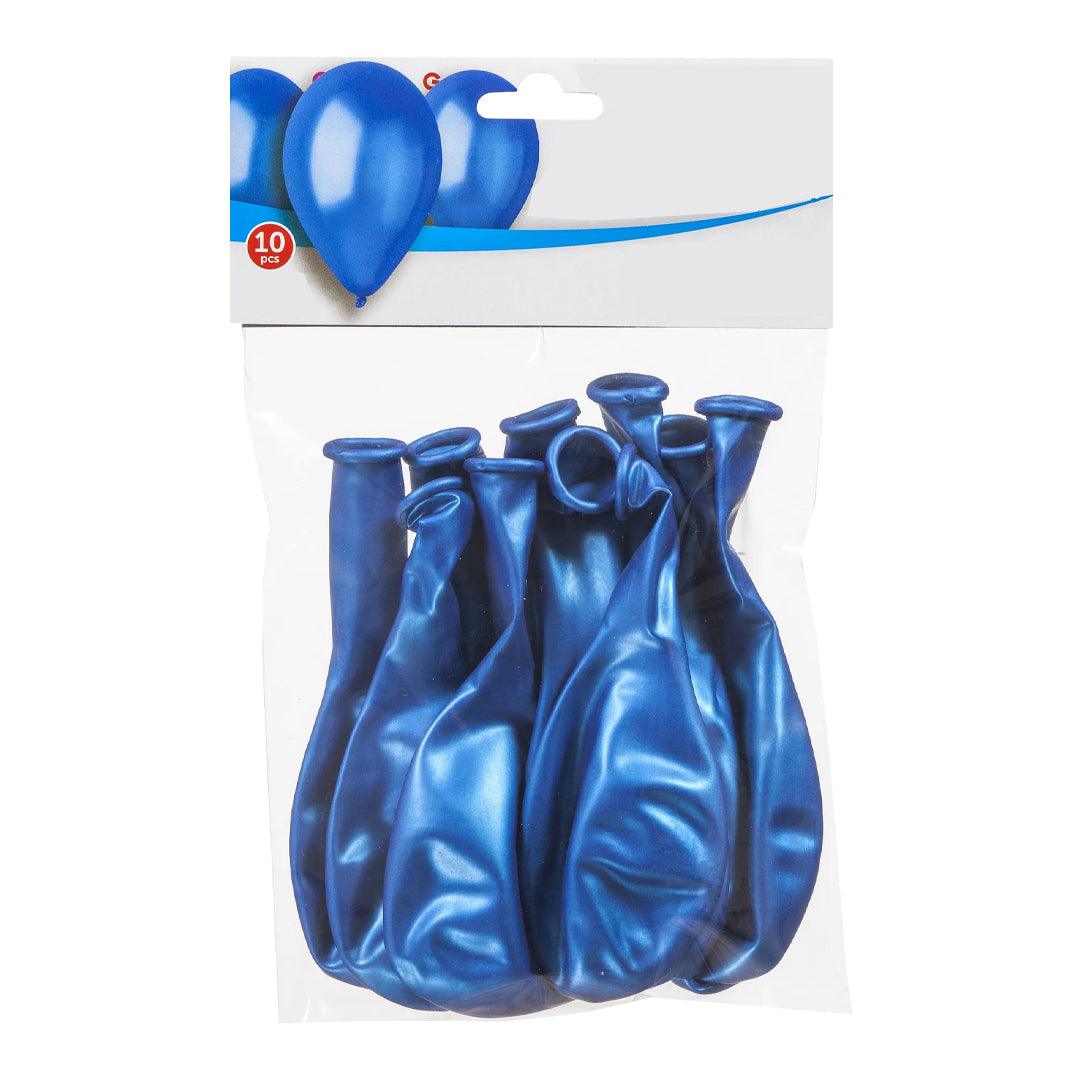 Birthday Party Decoration Balloons Navy Blue - 10 Pcs