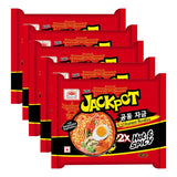 Kab's Jackpot 2x Hot & Spicy Instant Noodles - 60g × 5 Pcs (Offer)