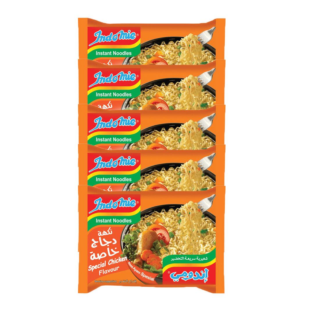 Indomie Instant Noodles Special Chicken Flavor 5Pcs x 75g
