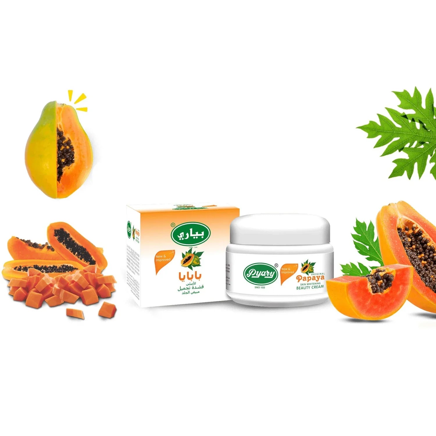 Pyary Original Papaya Beauty Face Cream - 80g