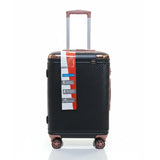 American Flyer Luggage Bag 20 Inch Cabin Size Luggage Trolly - Black