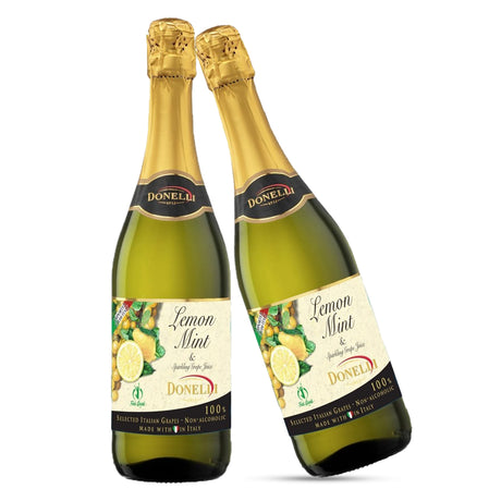 Donelli Grape Juice Lemon Mint - 750ml (1+1) Offer