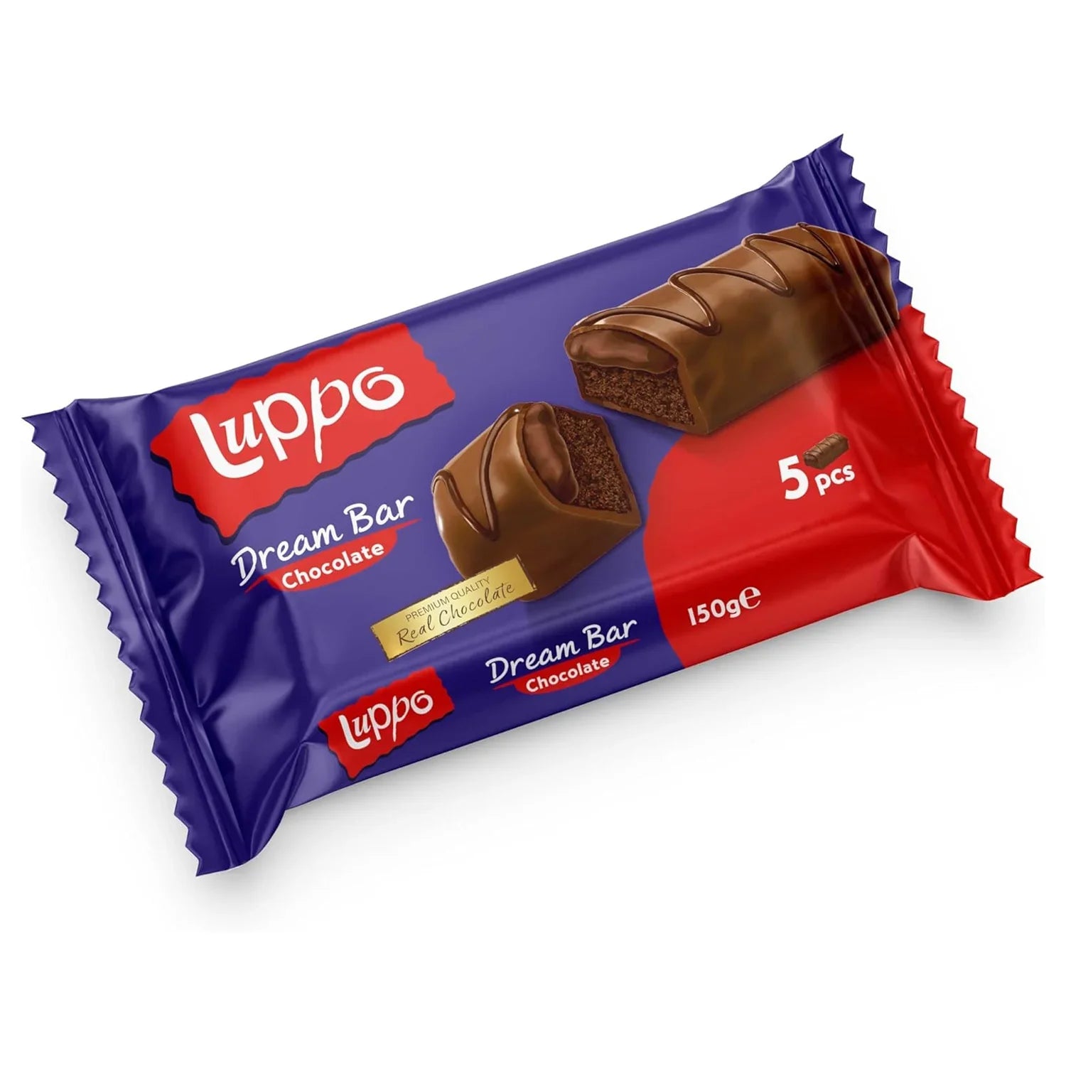 Solen Luppo Dream Bar Chocolate Cake - 5Pcs x 30g (150g)