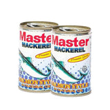 Master Mackerel Salmon Style in Natural Oil - 155g × 2 Pcs (Offer)