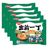 Nissin Garlic Chicken Flavour Instant Noodles - 82g × 5Pcs