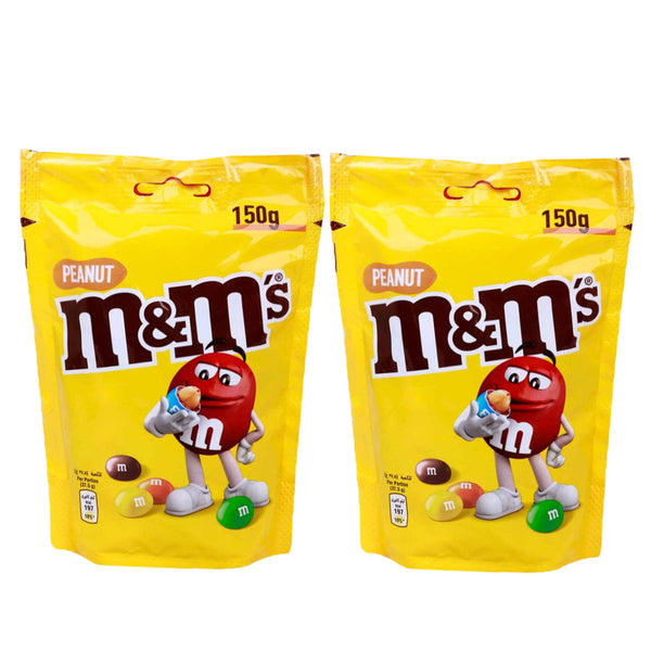 M&M's Peanuts Pouch Value Pack 2 x 150g (Offer)