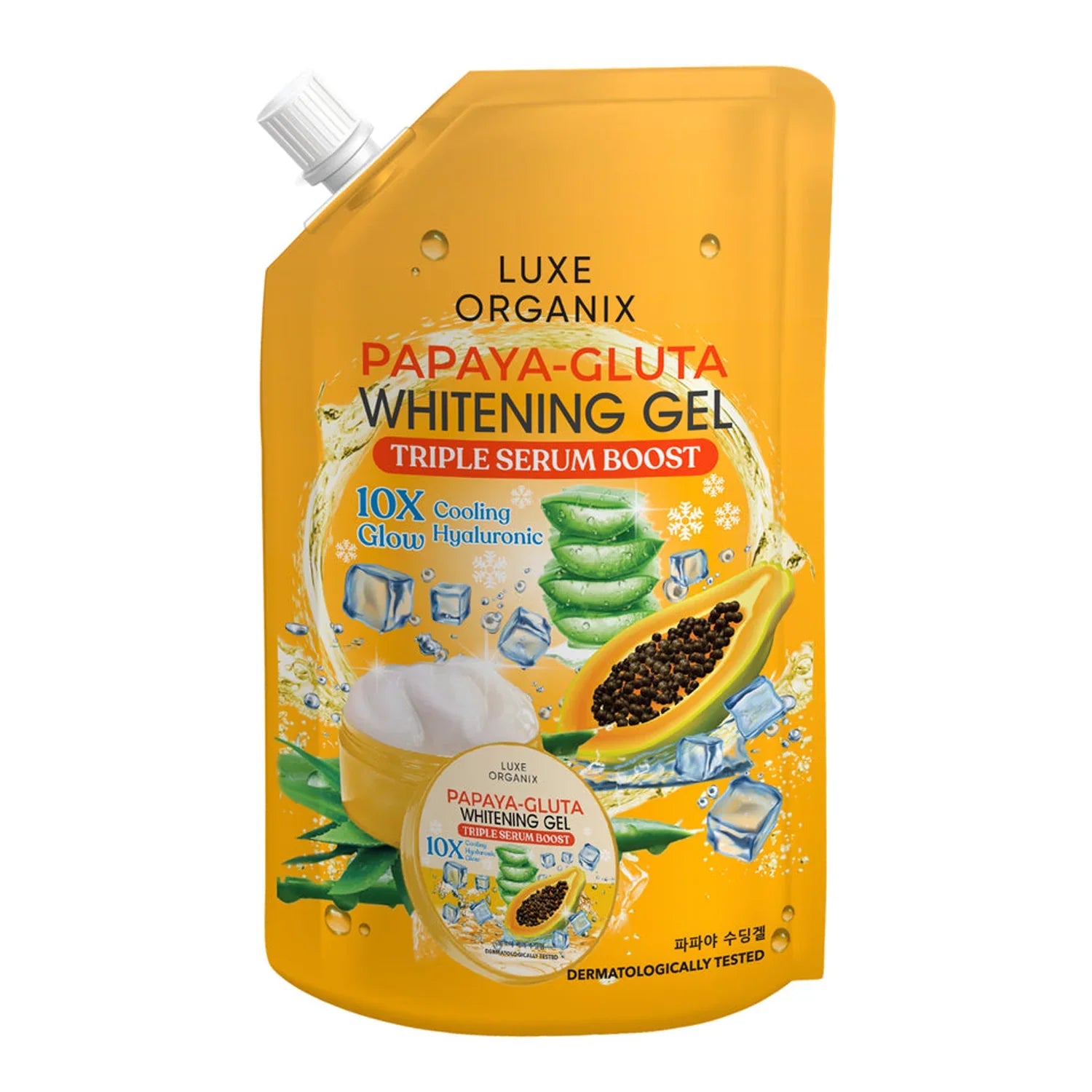 Luxe Organix Papaya-Gluta Brightening Gel - 200ml