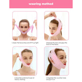 Silicone Perfect V Lifting Face Mask XC-801