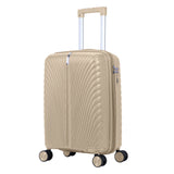 American Flyer Luggage Bag 20 Inch Cabin Size Luggage Trolly - Khaki