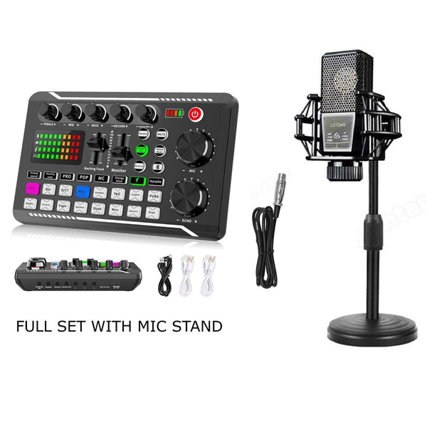 Live Broadcast Professional Recording Stand Microphone