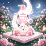A Bonne Milk Gluta Hya Shower Whip Cream - 450ml