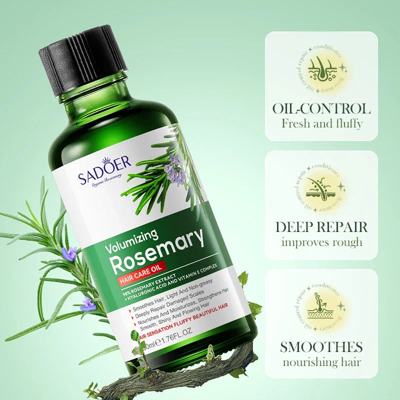 Sadoer Volumizing Rosemary Hair Care Oil - 50ml