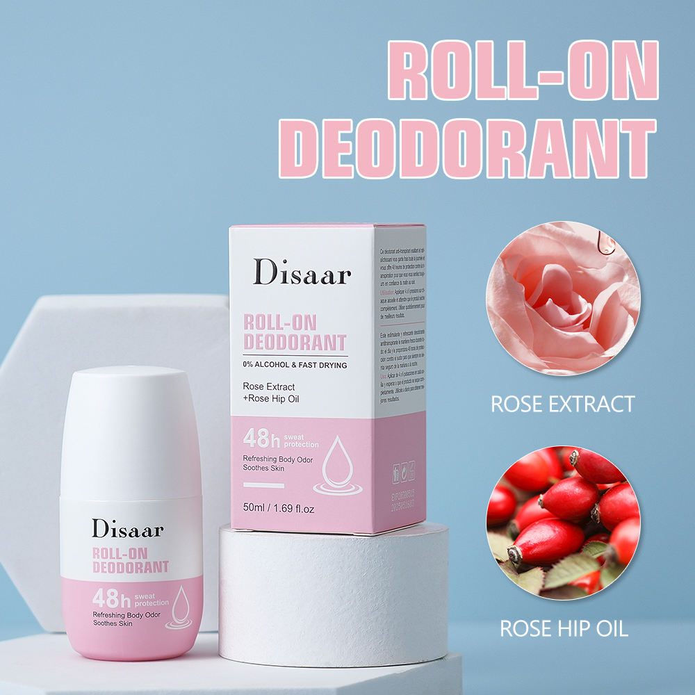 Disaar Rose Extract Deodorant Roll-On - 50ml
