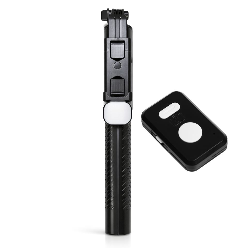 Tripod & Mini Live BroadCast Wireless Selfie Stick With Light 170CM - A12