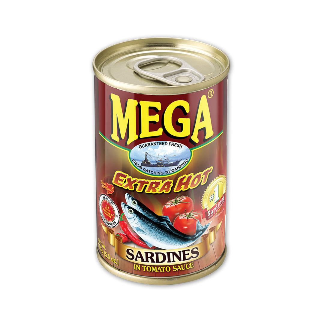 Mega Sardines in Tomato Sauce (Extra Hot) -155g