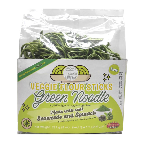 Fiesta Pinoy Veggie Flour Stick Green Noodles - 227g