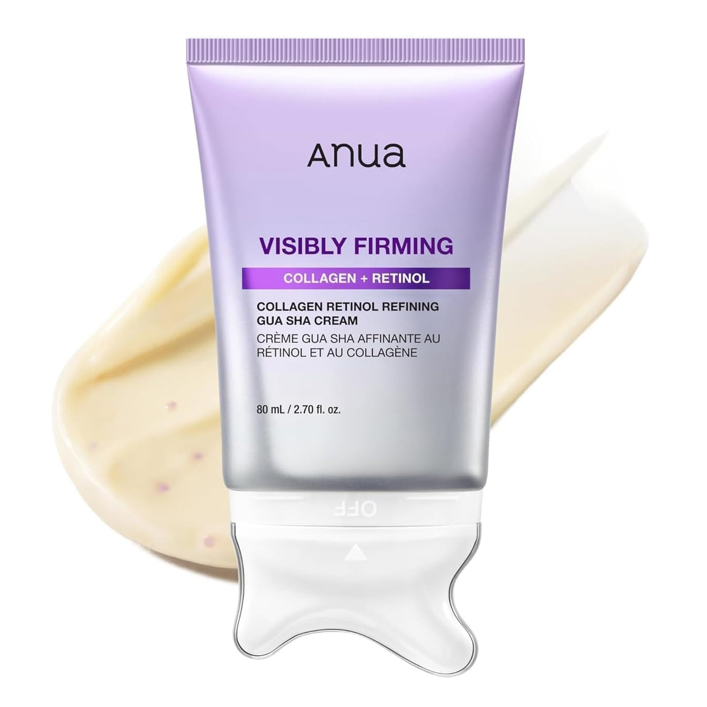 Anua Collagen Retinol Refining Gua Sha Neck Cream - 80ml