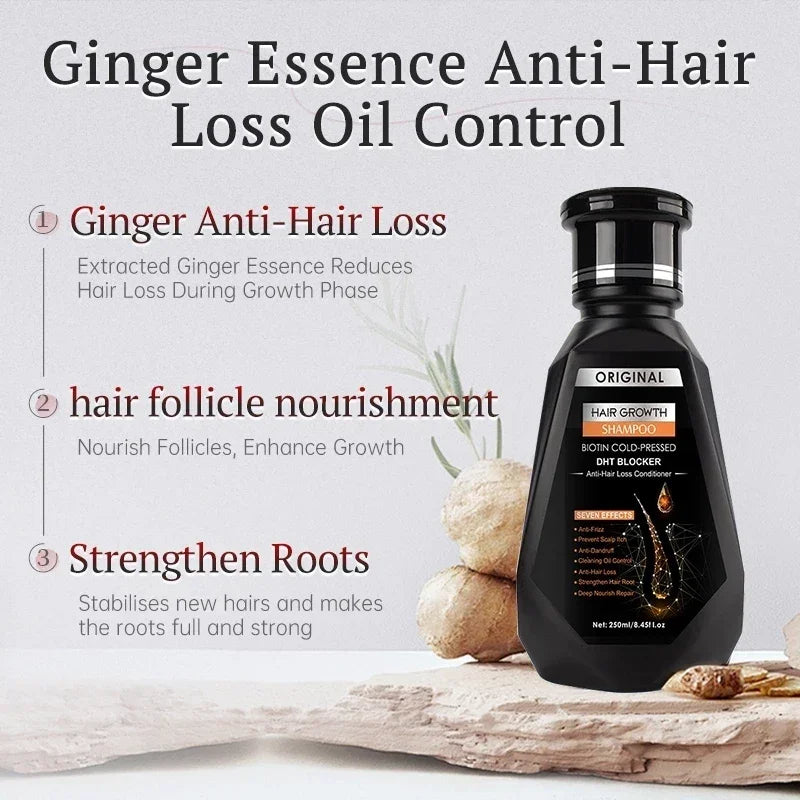 Original Biotin Cold-Pressed Hair Growth Shampoo - 250ml