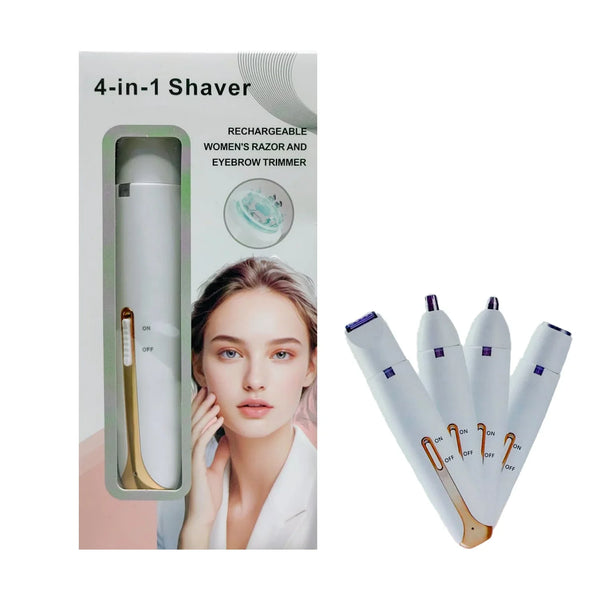 Rechargeable Women's Razor 4 in 1 Shaver