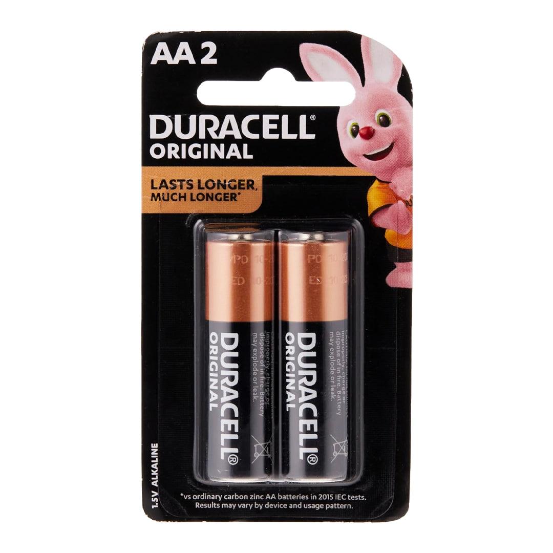 Duracell Original AA 2 Mercury Long Lasting Battery