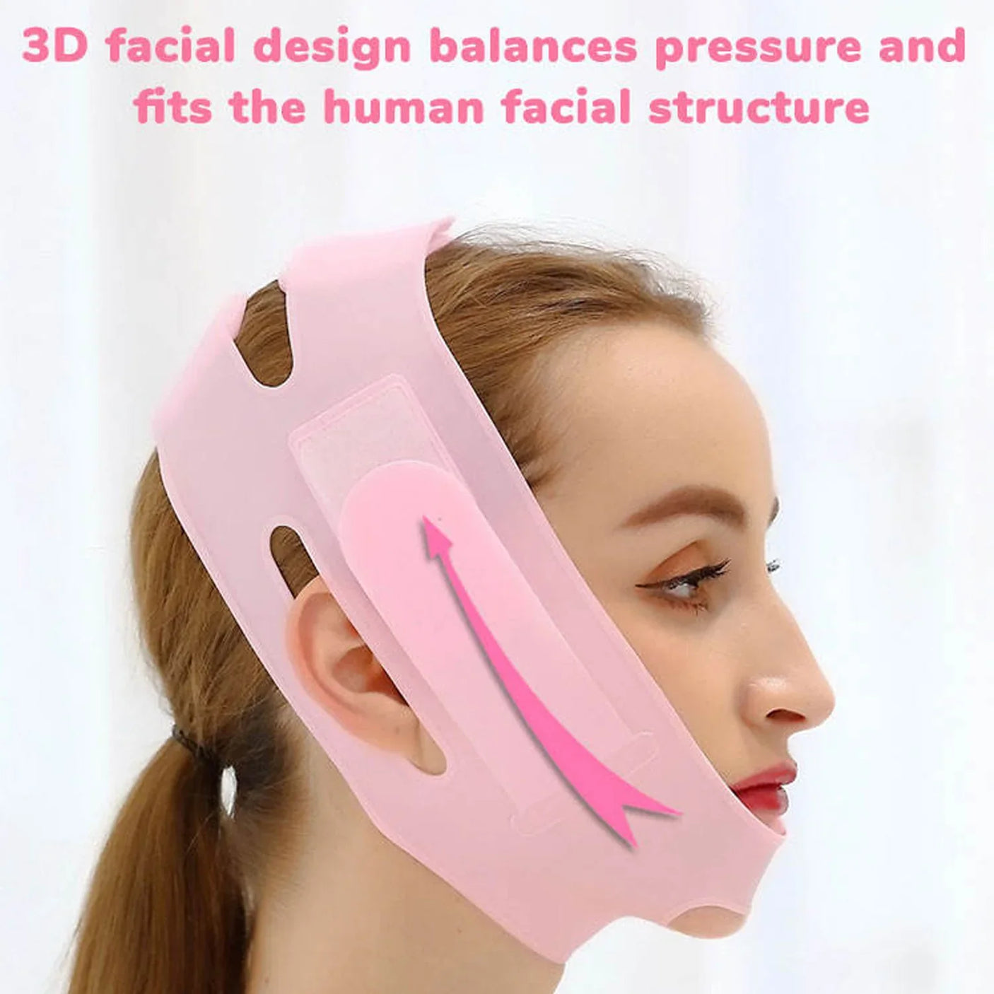 Silicone Perfect V Lifting Face Mask XC-801