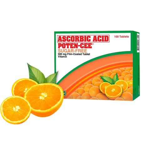 Ascorbic Acid Sugar-Free Poten-Cee - 10s