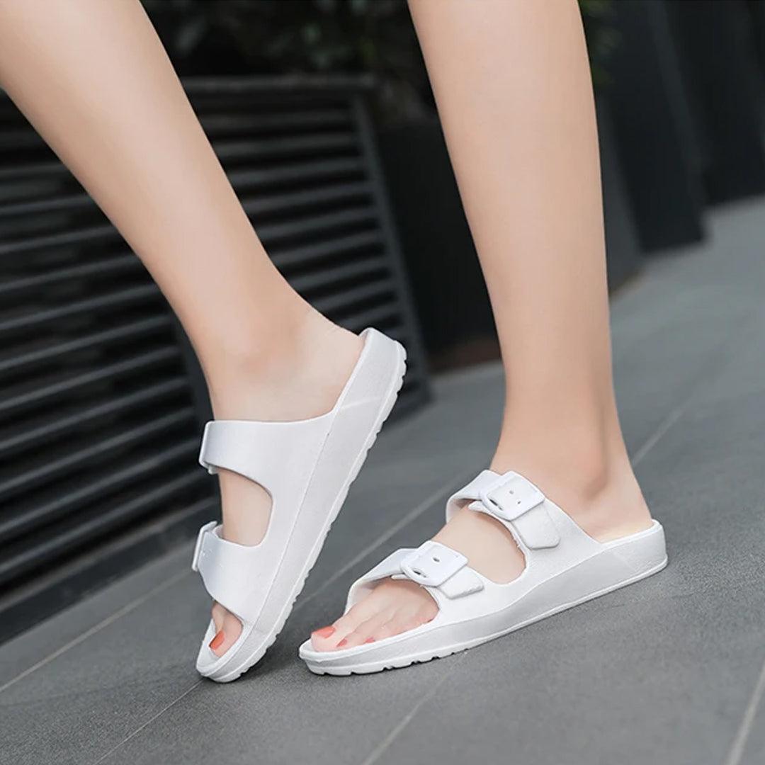 Foot Mark Anti-Slip Fashion Slippers