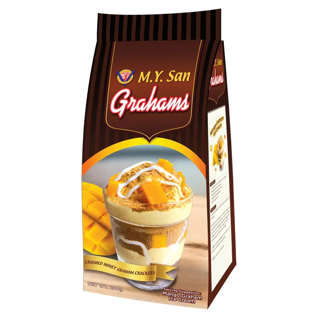 M.Y. San Grahams Crushed Honey Crackers - 200g