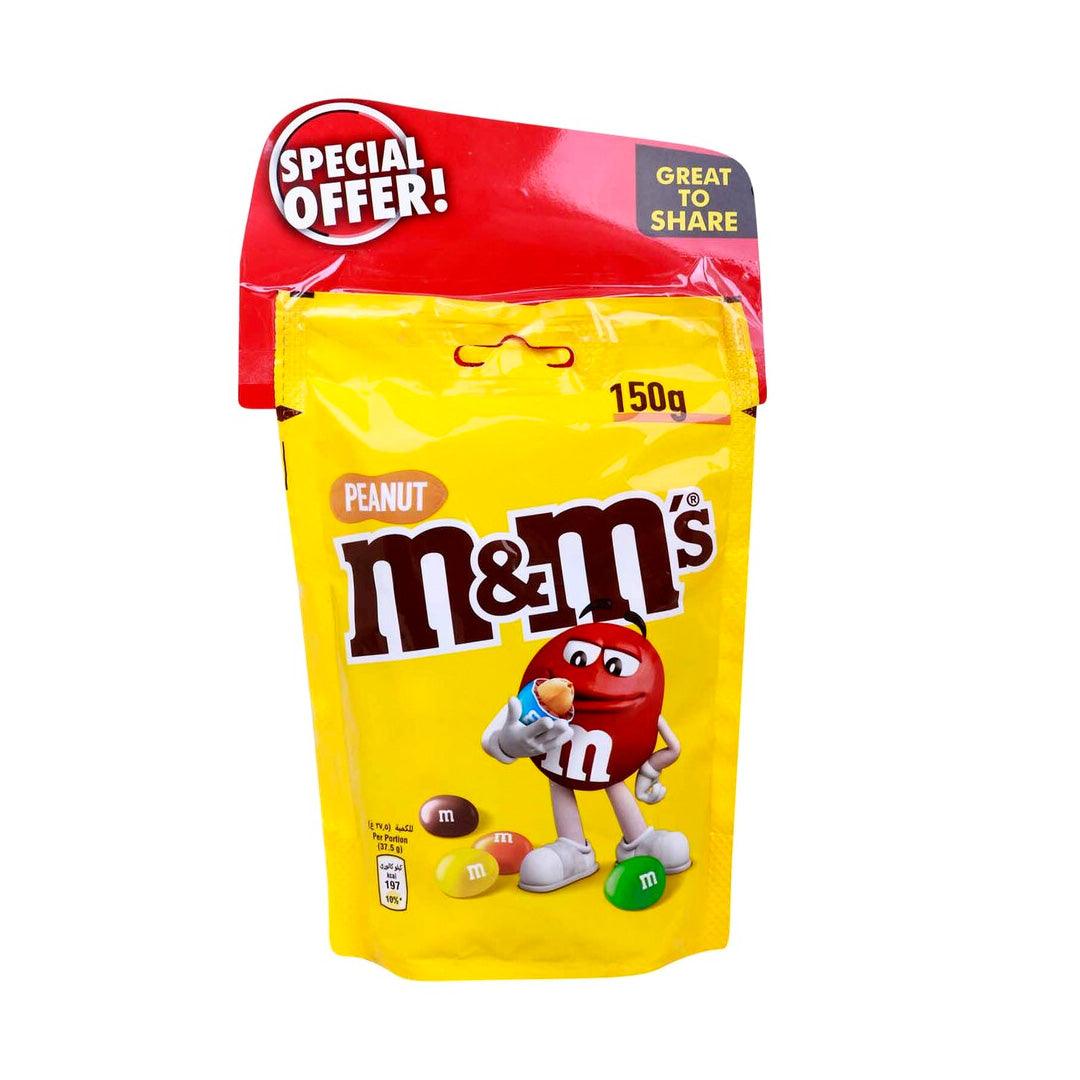 M&M's Peanuts Pouch Value Pack 2 x 150g (Offer)