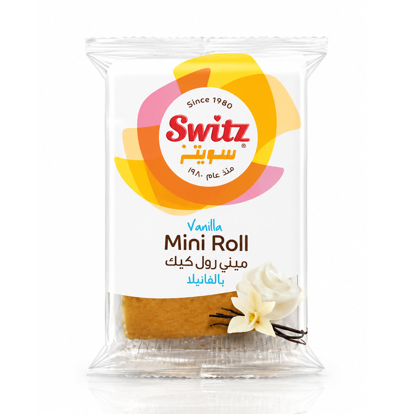 Switz Vanilla Mini Roll Cake - 69g