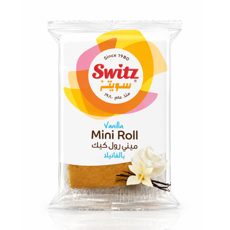 Switz Vanilla Mini Roll Cake - 69g