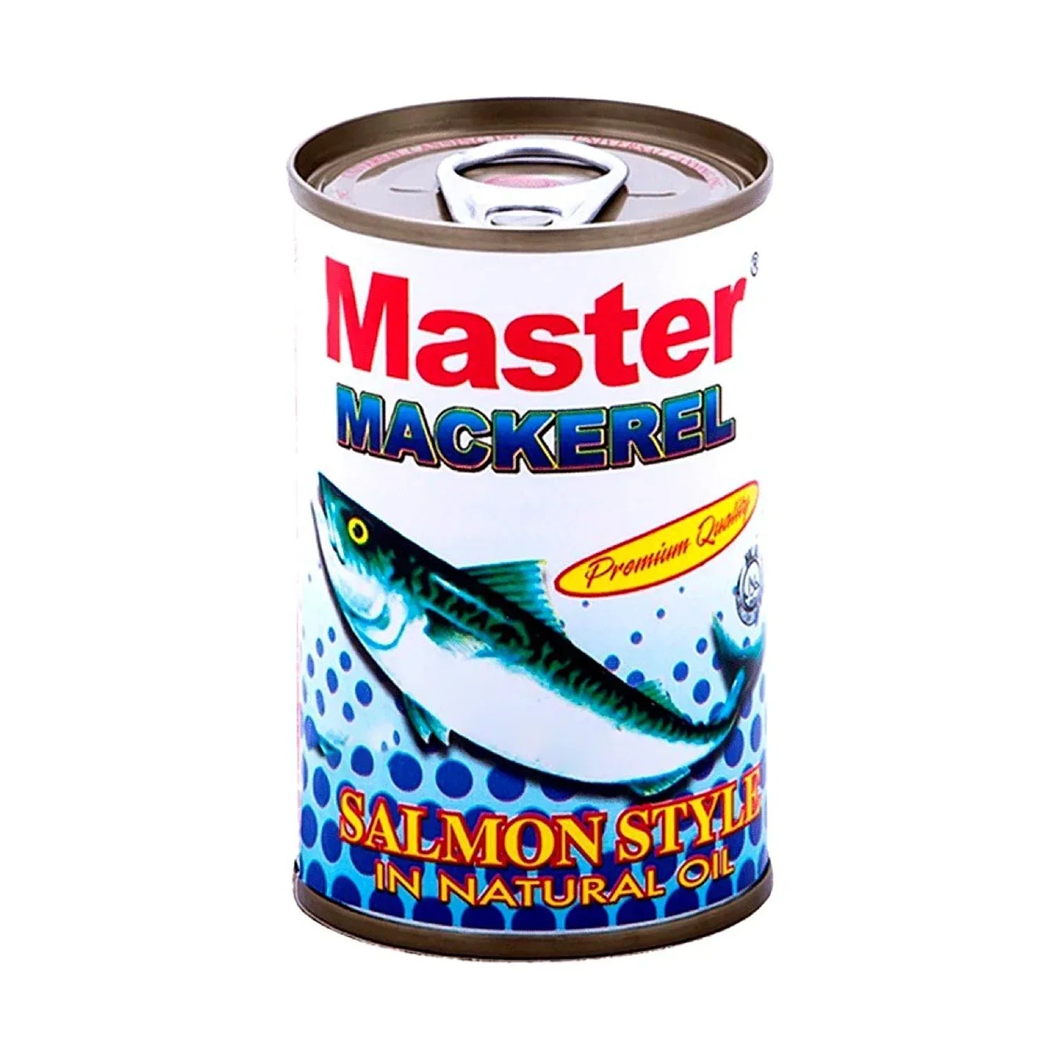 Master Mackerel Salmon Style in Natural Oil - 155g
