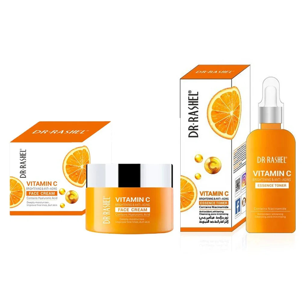 Dr.Rashel Vitamin C Face Cream + Toner - 100ml+50g (Offer)