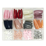 Nails Decoration 3D Multi Shapes Fake Nails