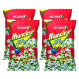 WL Foods Muncher Coated Green Peas Spicy Beef flavor 70g × 4Pcs (Offer)